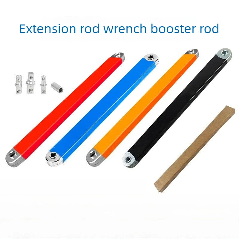 Compact Offset Extension Wrench Dual Purpose Adapter Chrome Vanadium Steel Hand Tool for Impact Socket Ratchet Car Repair