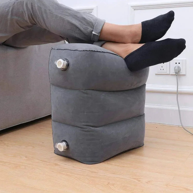 Car Pillow Inflatable Travel Sleeping Inflatable aircraft foot pad foot travel supplies leg train sleeping  Aircraft Pillow ZM92