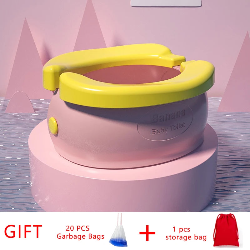 Folding Travel Baby Toilet Pot Squatty Potty Urinal for Children Baby Pot Child Toilet Portable Potty Child Potty Training Seat