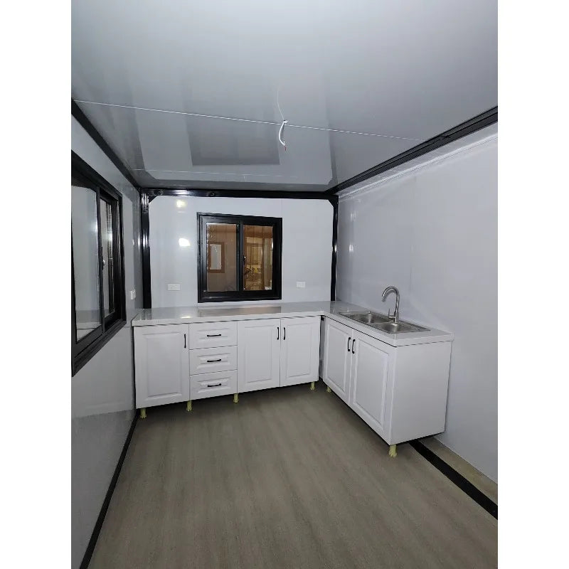 Container House 2 3 Bedrooms Luxury Mobile Living Villa Hotel 40ft 20ft Prefab Modular Expandable Modern Kitchen Bathroom