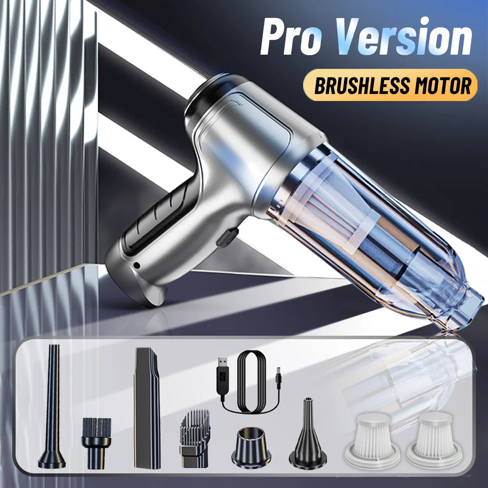 Car Vacuum Cleaner Wireless Portable Vacuum Cleaner 95000PA Powerful Handheld Vacuum Cleaner High Power Mini Blower for Car Home