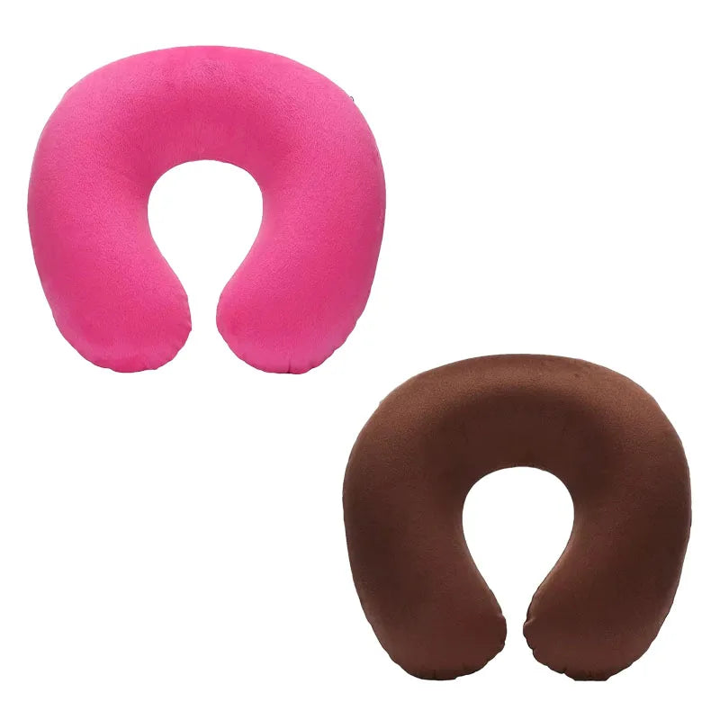 1/2Pcs Memory U Shaped Travel Air Pillow Neck Support Head Rest Cushion Gift Comfortable Pillows For Travel/Daily Relax