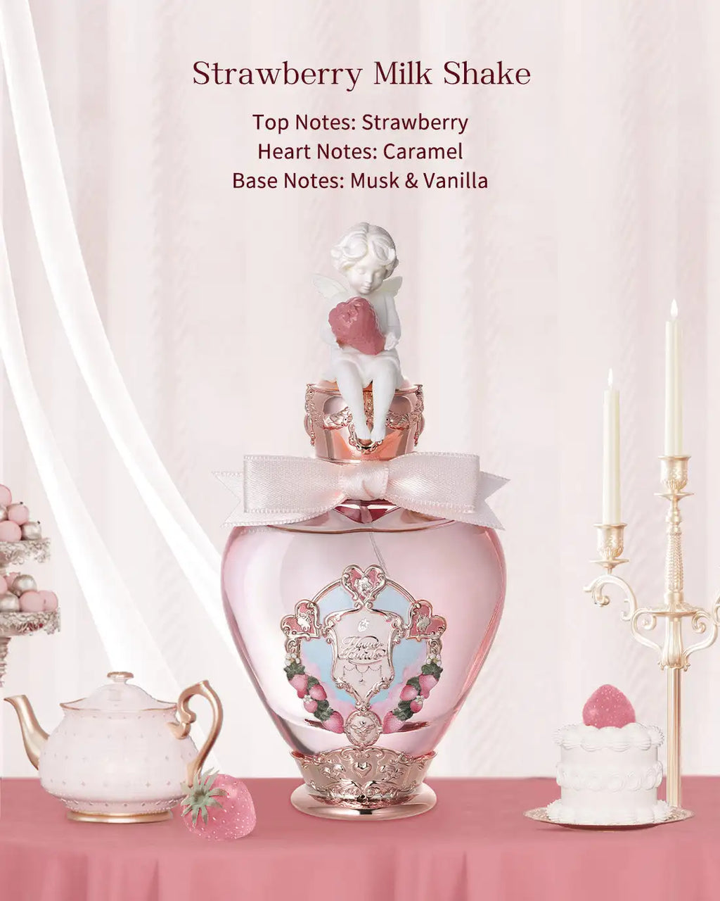 Flower Knows Knight Unicorn Sweetie Bear Perfume Long Lasting Rose Milk Musk Floral Fruity Fragrance Sweet Aesthetic Skin Scent