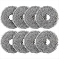 YDSC 8PCS Mop Pads for Roborock Qrevo MaxV/Master/Plus/Slim/Pro Vacuum Cleaner Parts Microfiber Mop Cloth