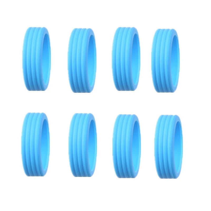 8pcs Luggage Wheels Protector Silicone Wheel Caster Shoes Travel Luggage Suitcase Guard Cover Accessories