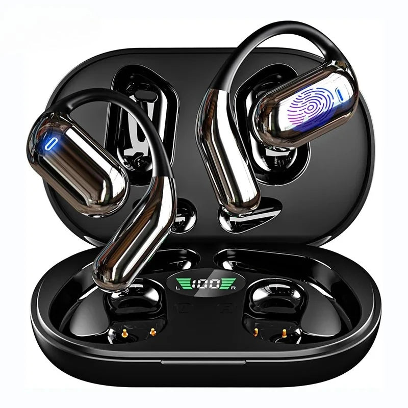 Wireless Translation Earbuds HIFI Bass ENC Noise Reduction 144 Languages Real Time Ai OWS Open Bluetooth 5.4 Headphones