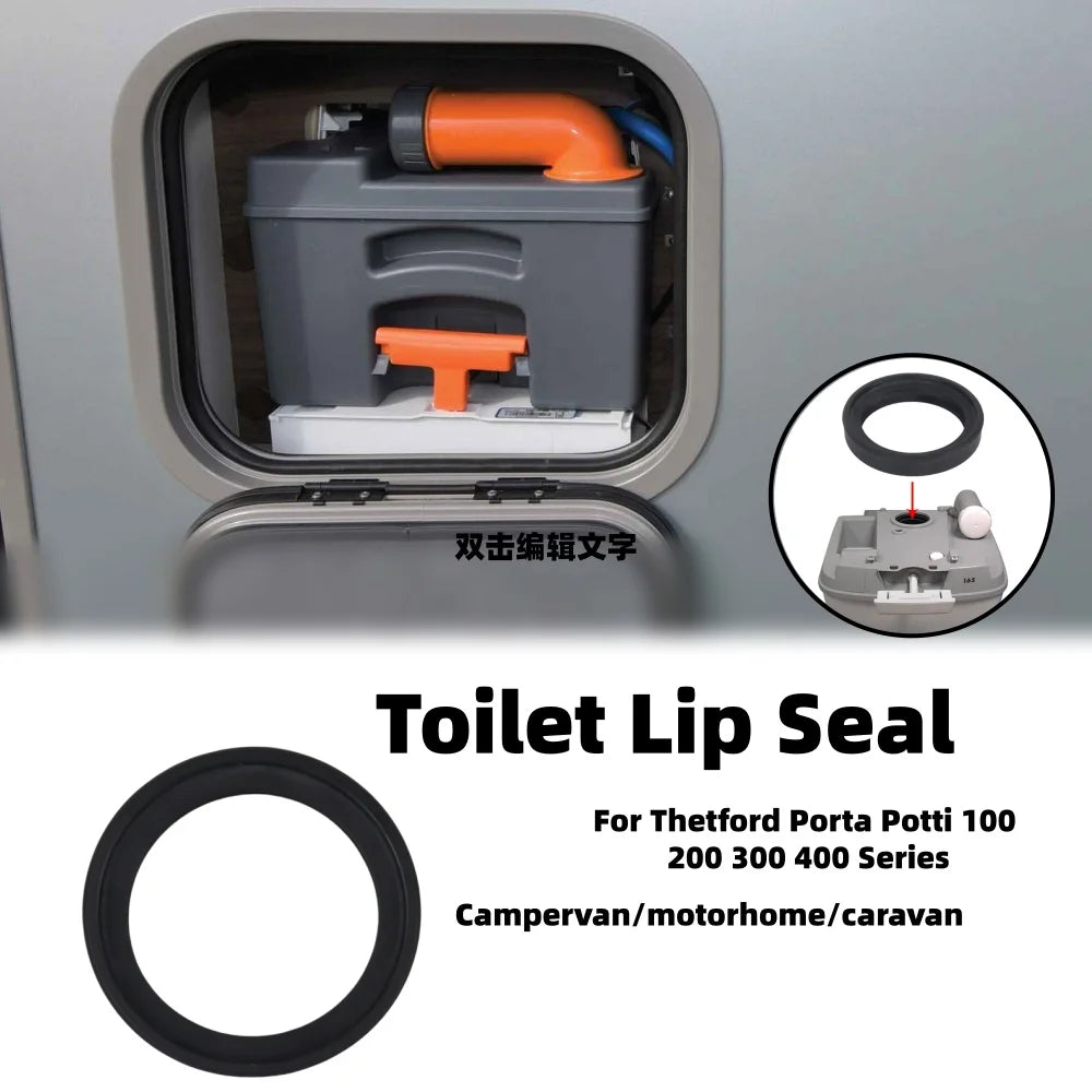 1PCS Campervan Toilet Lip Seal For Thetford Porta Potti 100 200 300 400 07101 Caravan Portable Toilet Sealing Accessories