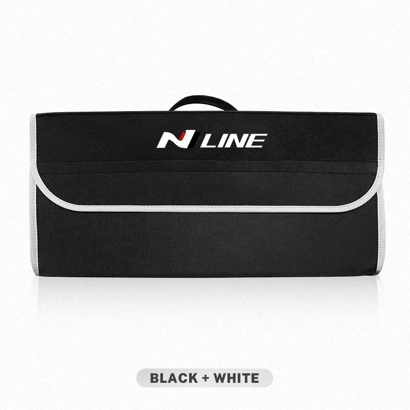 Car Trunk Organizer Box Large Capacity Folding Storage Bag For Hyundai IONIQ Nexo Palisade Elantra Sonata Grandeur Tucson HB20