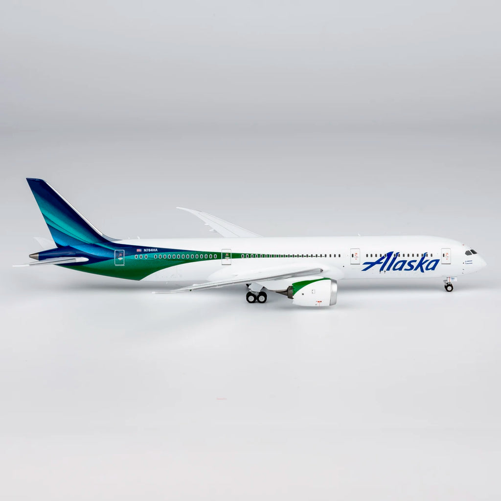 55162 Alloy Collectible Plane Gift NG Models 1:400 Alaska Airlines "Dreamliner"  Boeing B787-9 Diecast Aircraft Jet Model N784HA