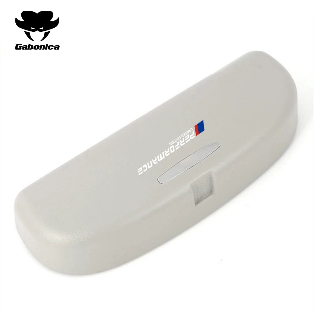 ABS New Car Sunglasses Holder Sun Glasses Box Eyeglasses Case for BMW X1 F48 X3 F25 X5 G05 F10 F11 F20 I3 Interior Accessories