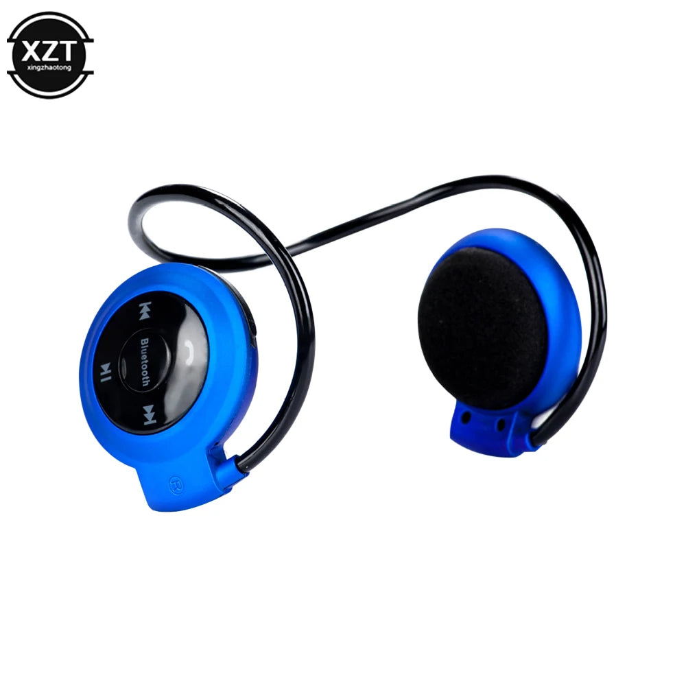 New Sport Wireless Bluetooth Headphones Stereo Earphones Mp3 Music Player Headset Earpiece Micro SD Card Slot Handsfree Mic