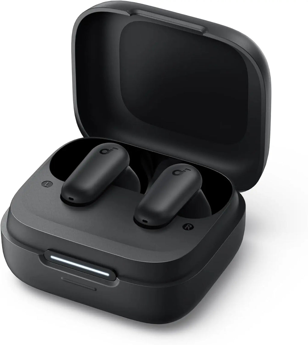 Soundcore P30i by Anker Noise Cancelling Earbuds, Strong and Smart Noise Cancelling, Powerful Bass, 45H Playtime  (Refurbished)