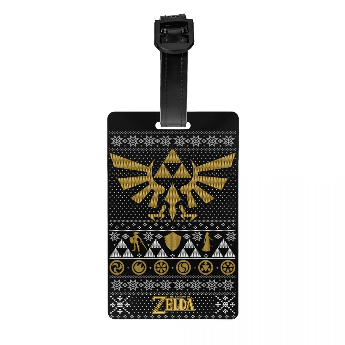 Custom The Legend Of Zeldas Luggage Tag Privacy Protection Anime Game Baggage Tags Travel Bag Labels Suitcase