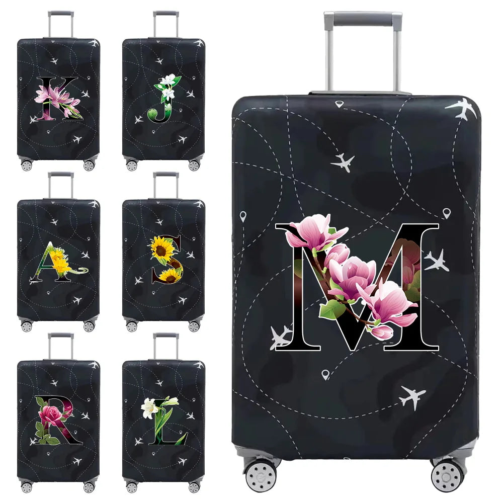 Luggage Protection Cover Travel Accessories Dustproof and Wear-resistant Luggage Protection Cover 18-32 Inch Letter Series