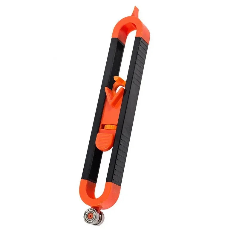 Profile Scribing Ruler Irregular Contour Gauge With Lock Adjustable Locking Precise Woodworking Measuring Gauge Measurement Tool
