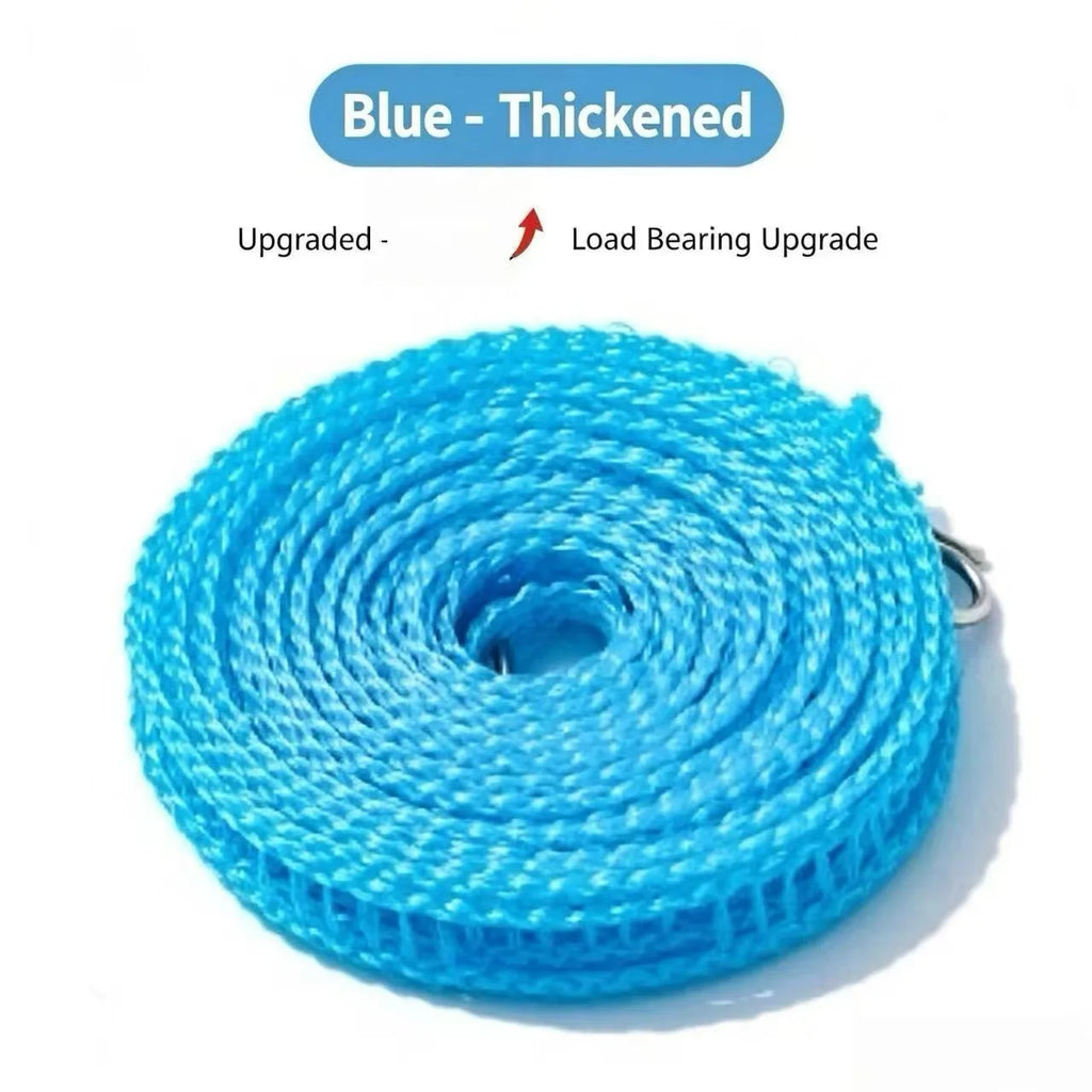 5M Thick Windproof Clothesline Punch Free Non Slip Laundry Rope Portable Outdoor Travel Camping Retractable Washing Line Wholesa