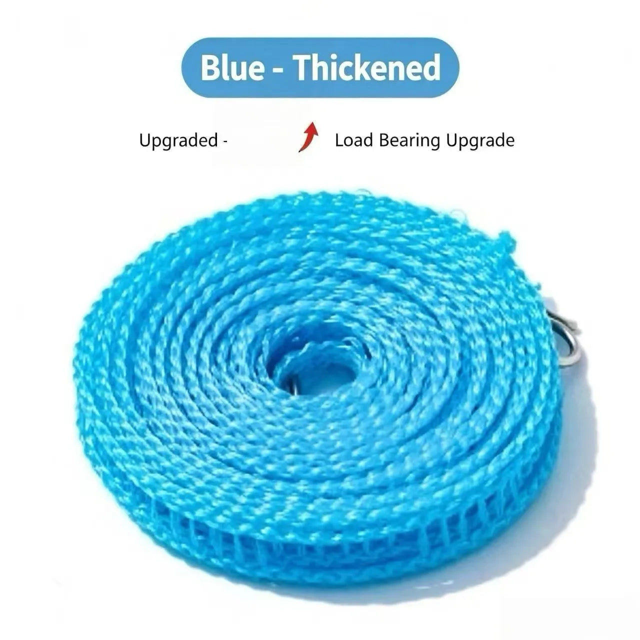 5M Thick Windproof Clothesline Punch Free Non Slip Laundry Rope Portable Outdoor Travel Camping Retractable Washing Line Wholesa