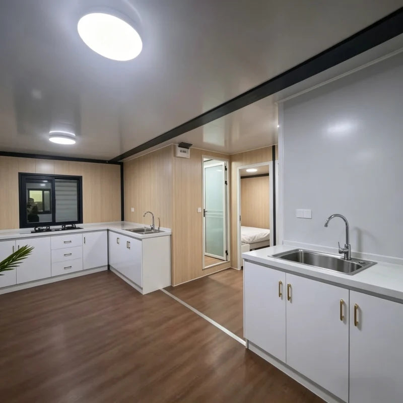 20/40 Foot Expandable Container Home Featuring 3 Bedroom Design