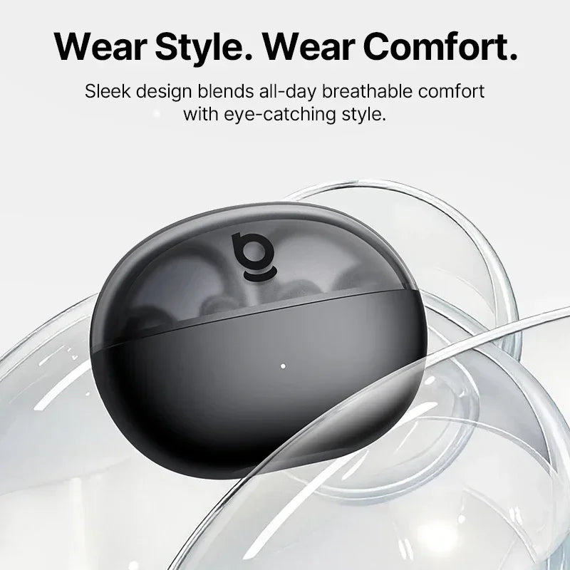Baseus Bowie MC2 AIR Clip-on TWS Earbuds Ear Clips Wireless Earphones Bluetooth 6.0 Open earrings 4 Mic ENC Sports Headphone