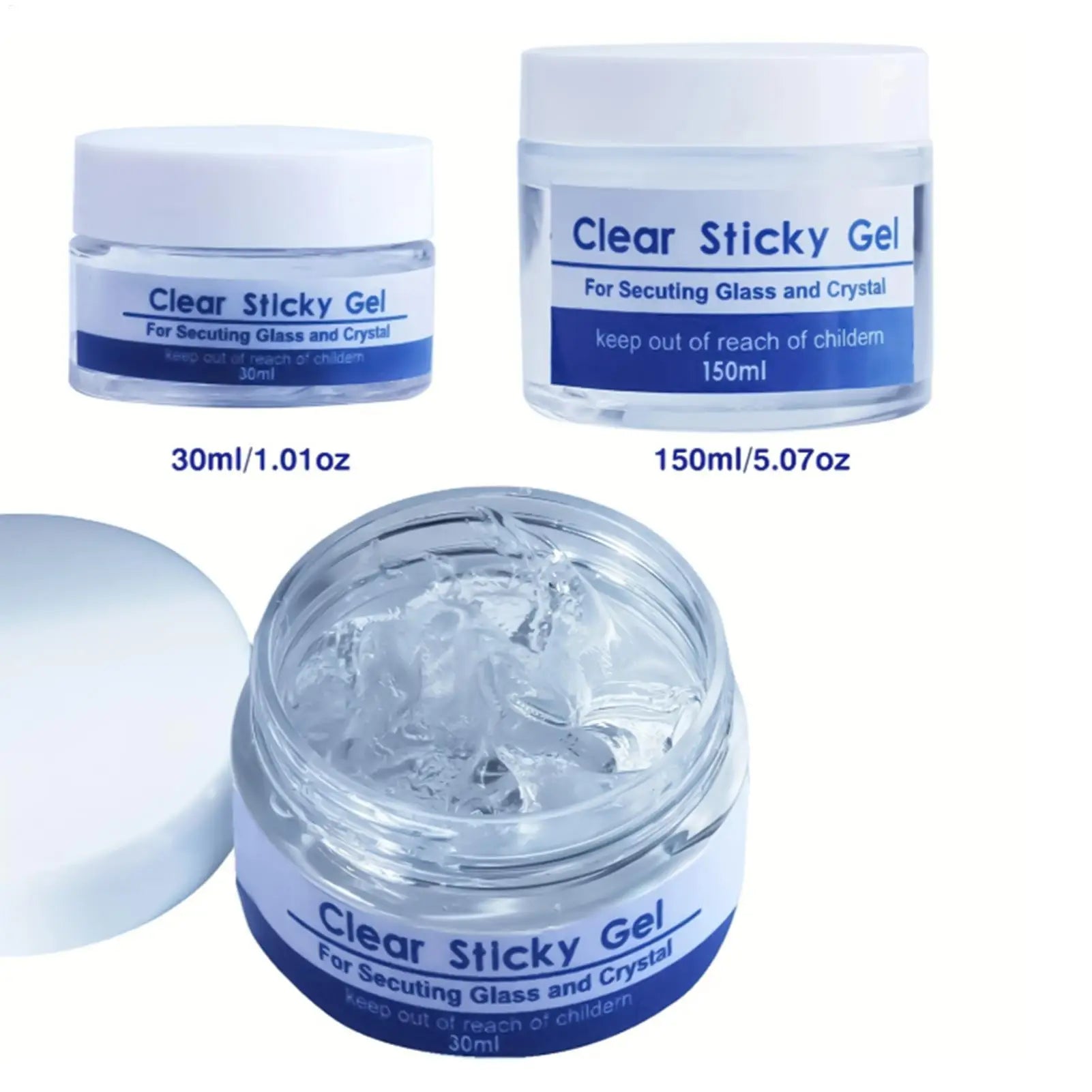 Clear Museum Wax Putty, Removable Reusable Adhesive For Glass Ceramic Figurines Non-Toxic Collectibles Display Hold, No R esidue