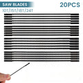 Carbon Steel Scroll Saw Blade Set Pin End Scroll Saw Blades SK5 Fretsaw Blade Coping Saw Blade Jig Saw Blades Woodworking Tools