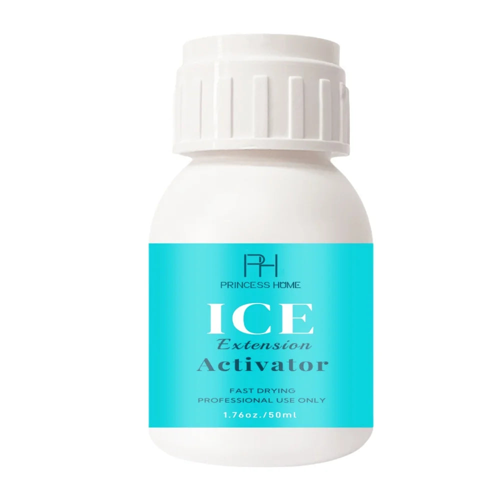 Ice Hair Extension Glue Gel Kit for Cold Bonding Hair Extension Custom Logo Four Bottle Bond Glue Adhesive and Remover Kit