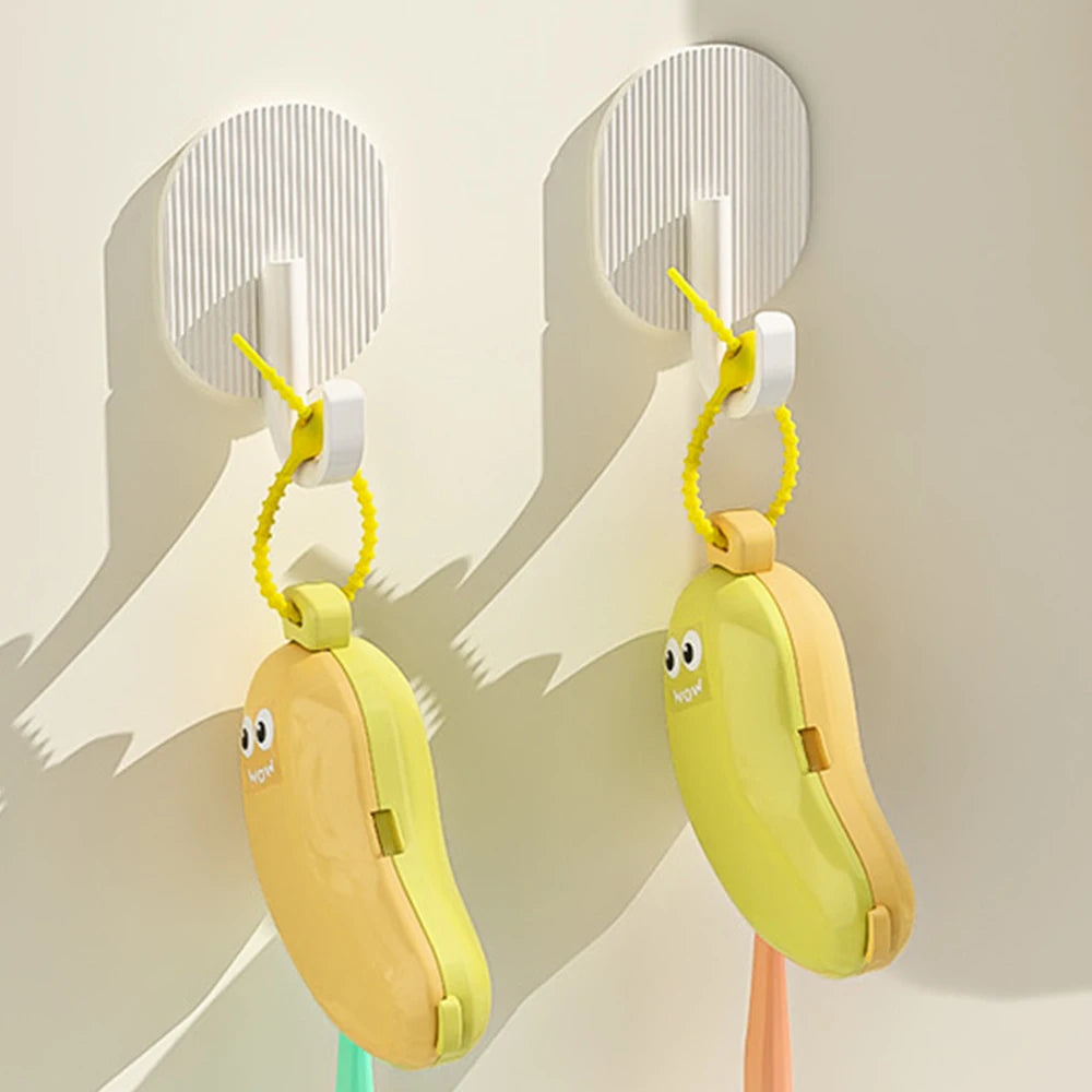Toothbrush Head Protective Cover Toothpaste Box Banana Portable Toothbrush Storage Dust Cover Electric Travel Toothbrush Cover
