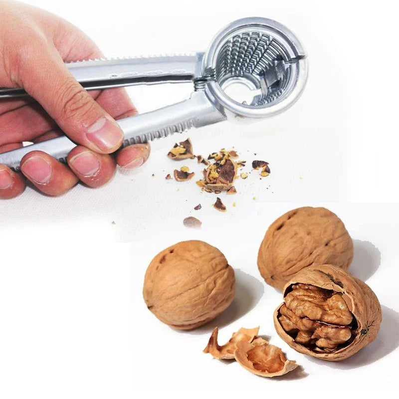 Walnut Plier Crab Labor Saving Stainless Steel Kitchen Tool Multi-function Remover Fruit Hazelnuts Pecans Nut Cracker Opener