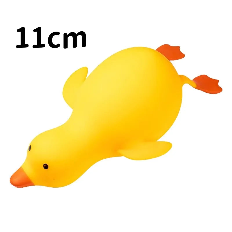 Antistress Duck Squishy Fidgets Toys Cute Animals Duck Slow-rebound Squeeze Toy Decompression Stretch Toys for Friends Best Gift
