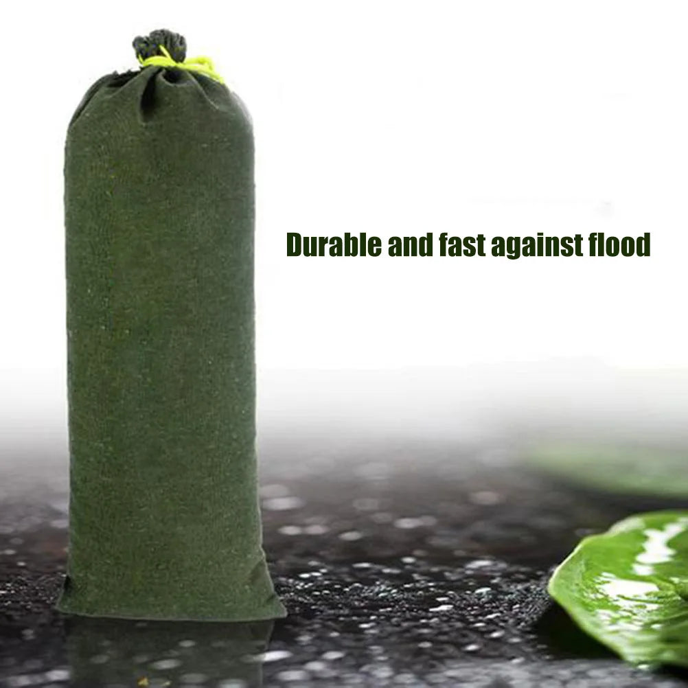 30x70cm Flood Resistant  Thickened Sand Bag Flood  Sand Bag with Drawstring Ties  Thickened Sand Bag