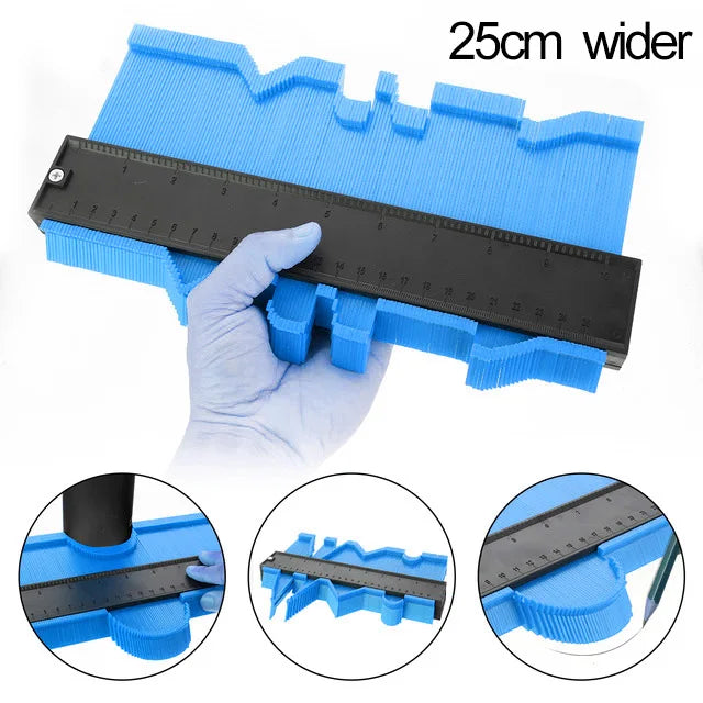 Profile Duplication Gauge Shape Gauge Duplicator Plastic Contour Copy Duplicator Magic Measuring Tool For Woodworking Tool