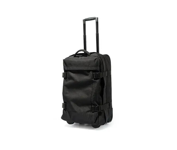 Unisex 22inch Carry On Hand Luggage Travel Trolley Bag Travel Suitcase Men Rolling Duffle Bag with Wheels Travel Tote On Wheels