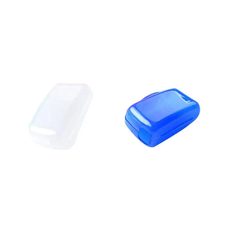 1/2pcs Travel Toothbrush Head Covers Toothbrush Protector Cap Brush Pod Case Protective Portable Plastic Clip For Household