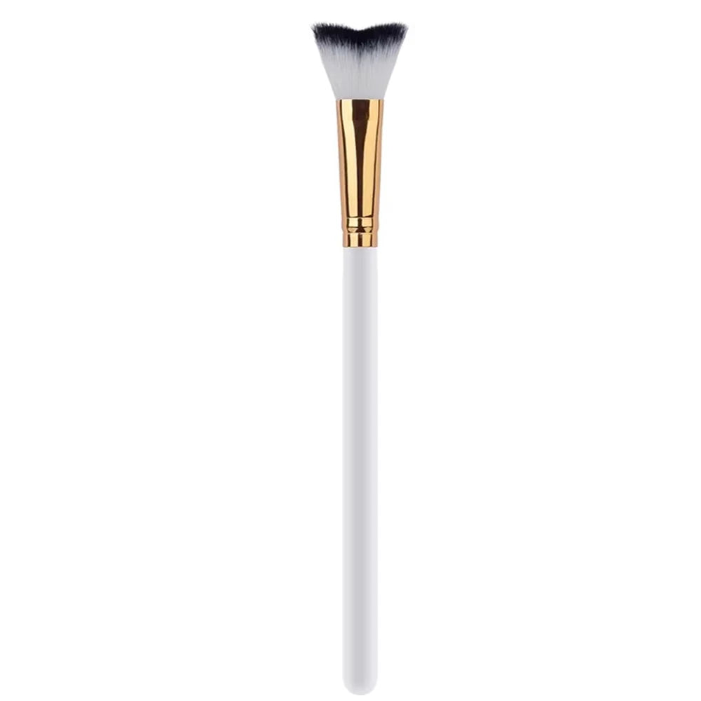 1 pcs Lash Shampoo Curved Brush For Eyelash Extension Cleansing,Soft Makeup Removal Bath Swoop Brush Tools