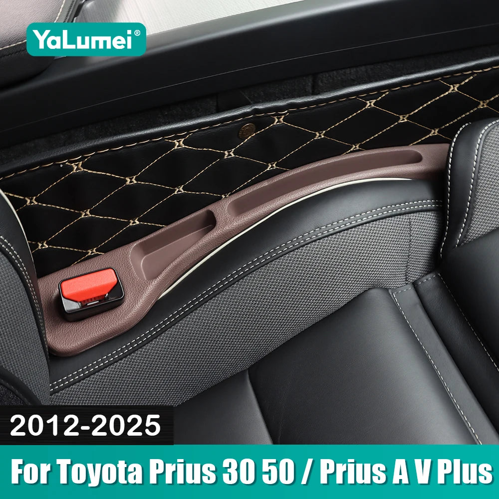 For Toyota Prius XW30 XW50 Prius A V Plus 2012 - 2017 2018 2019 2020 2021 2022 2023 2025 2025 Car Seat Gap Filler Accessories