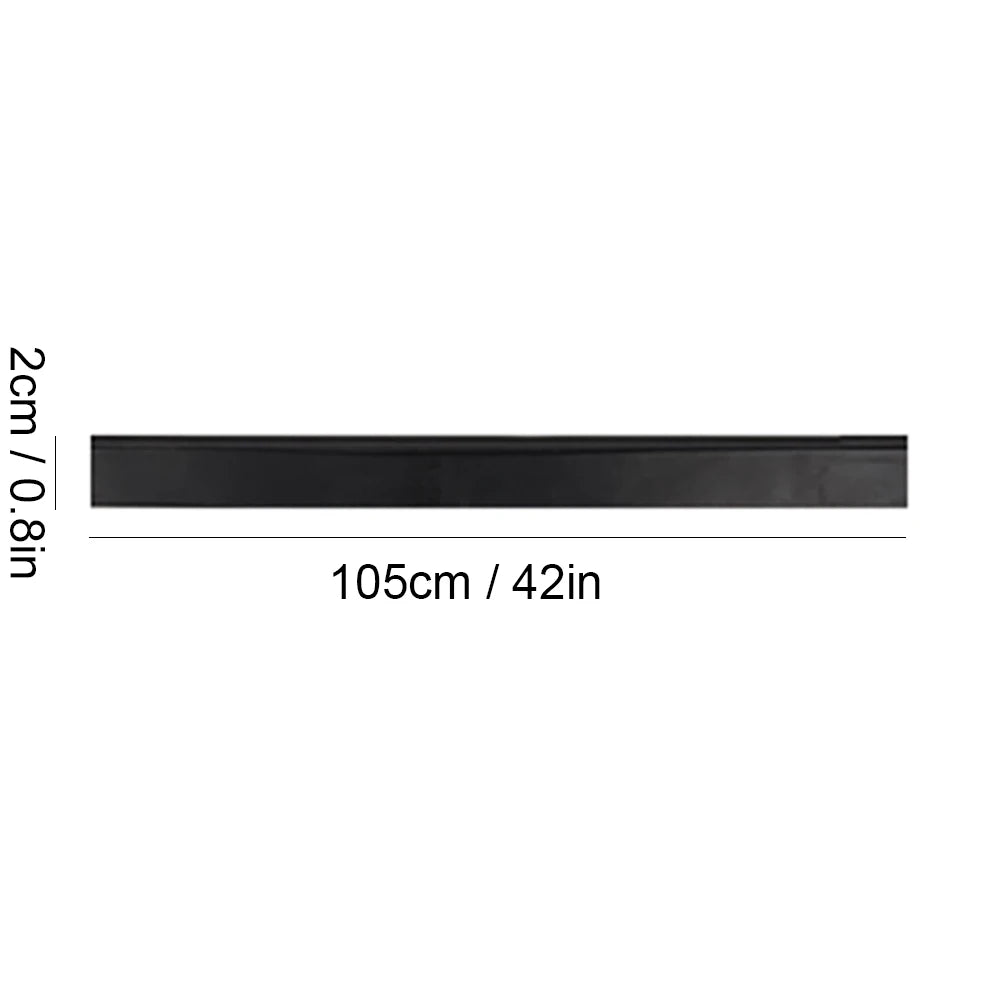 105cm Window Squeegee Refills Replacement Blade Rubber Part Shower Cleaner Bathroom Glass Household Cleaning Tools