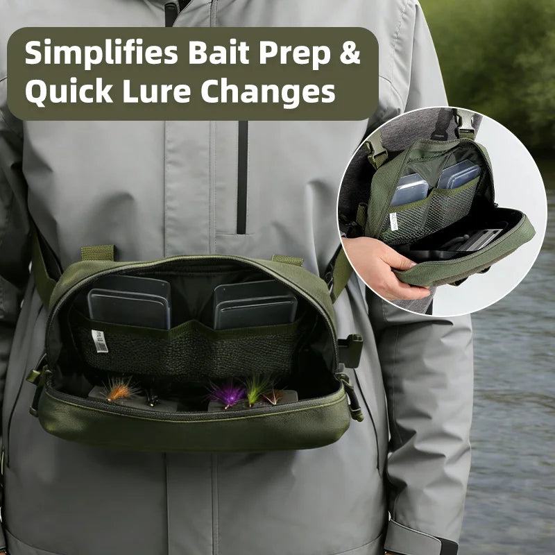Tactical Camping Vest for Men Fishing Lure Tackle Backpack Outdoor Sports Climbing Hiking Mountainnering Gym Travel Camo Pack