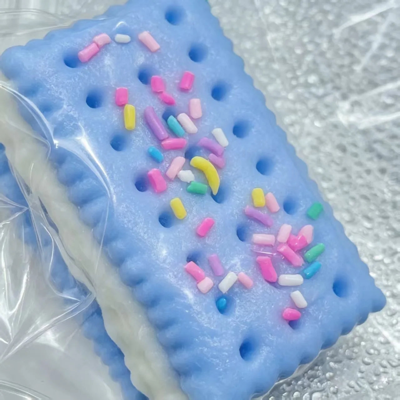 Sandwich biscuit Handmade Silicone Cookies Fidget Toys Slow Rebound Stress Relief Pinch Decompression Squeeze Toy for Adults
