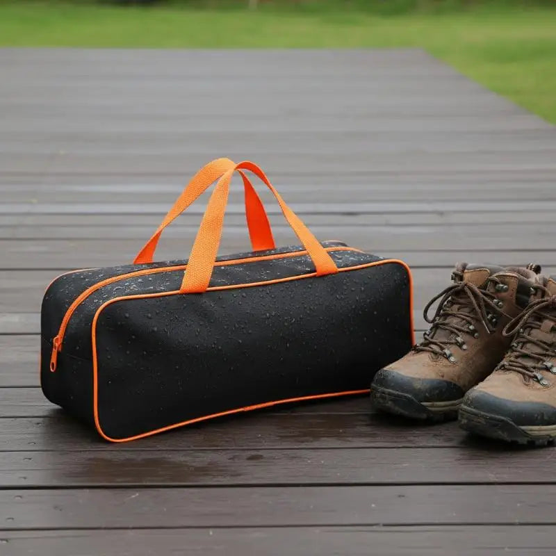 Portable Car Tool Storage Bag Car Vacuum Cleaner Storage Box Wear-Resistant Zipper Storage Box Garage Waterproof Tool Kit