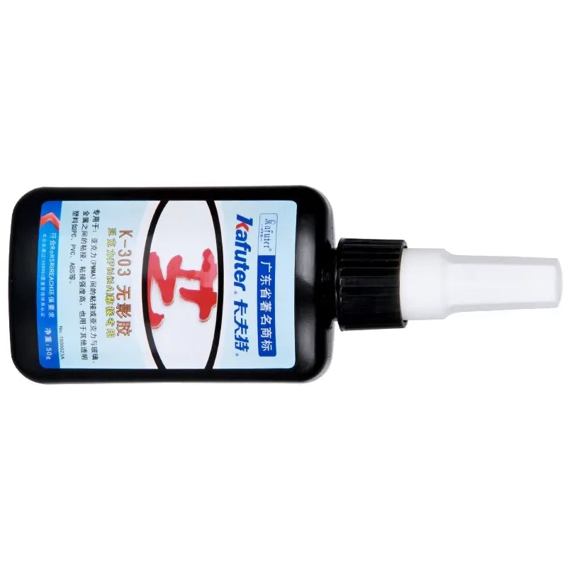 Kafuter 50ml K-303 UV Glue Acrylic Transparent Adhesive UV Curing Adhesive For Phone Repair