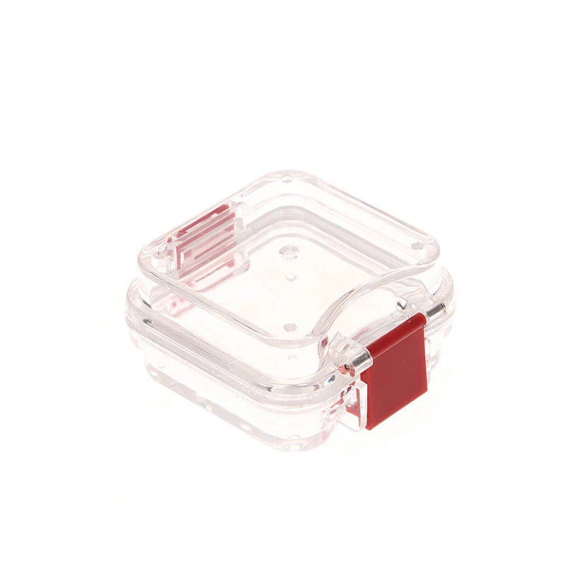 No Slots Available Tooth Box Plastic Transparent Dentistry Membrane Box Denture Storage Box With Film Dental Crown And Bridges