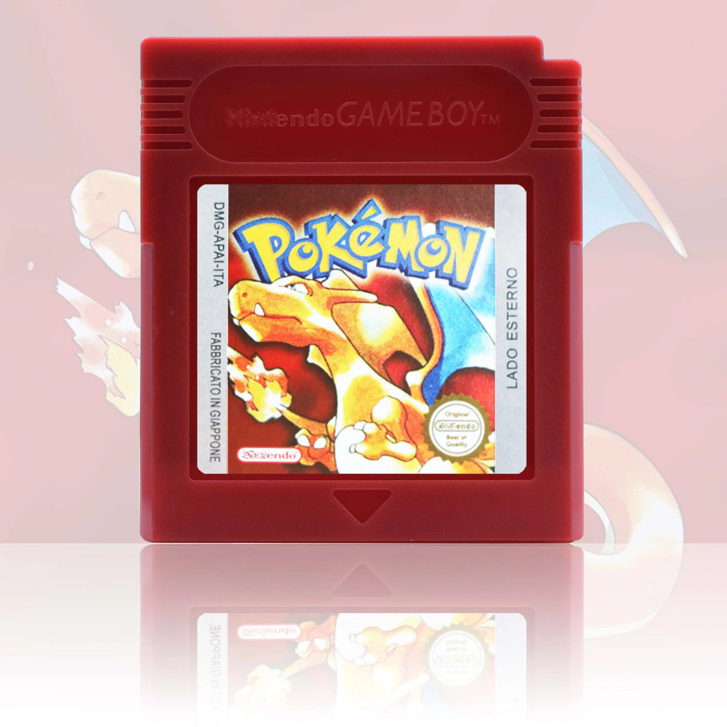 GBA/GBC ITA Version Pokemon Rubino/Zaffiro/Smeraldo/Cristallo/Verde Game Cartridge Video Game Card High Quality with Battery