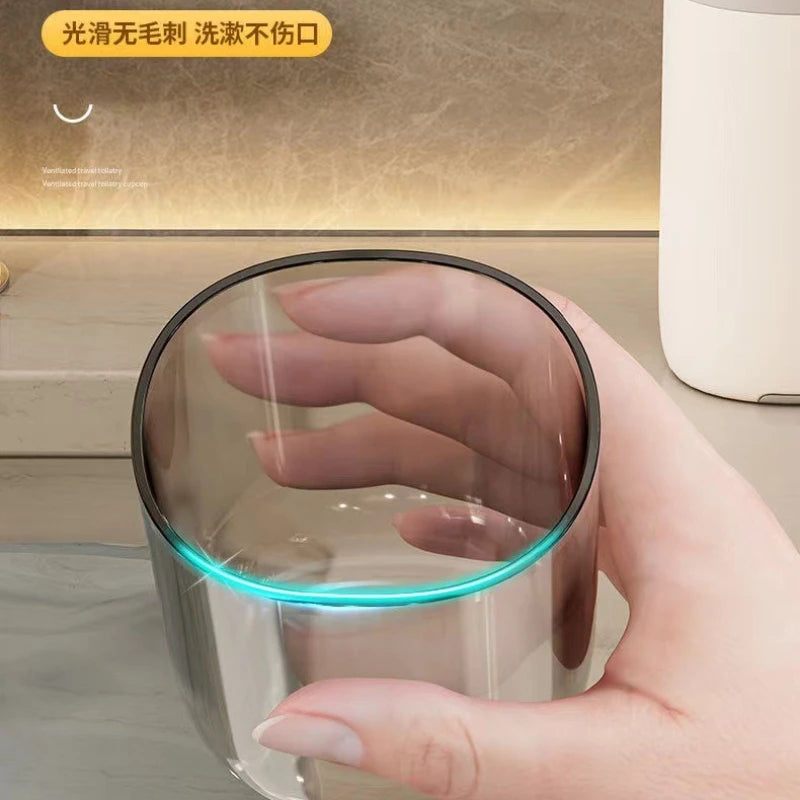 Toothbrush Travel Containers Transparent Portable Toothbrush Case Outdoor/business Trip/travel Acessories
