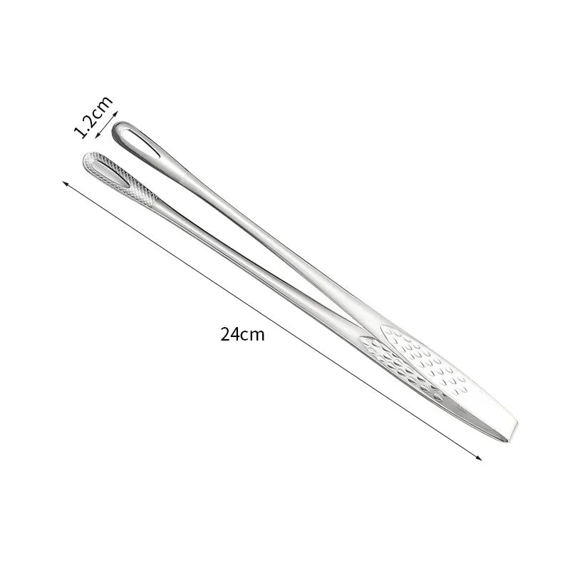Economic Kitchen Tongs Stainless Steel Barbecue Tongs Clip BBQ Grill Meat Tongs Cooking Tweezers for Food Utensils Kitchen Tools