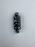 10pcs/set Of High Quality 14/16mmD6 Dice Set White Black Dot/Black White Dot Acrylic Rounded Corner Club