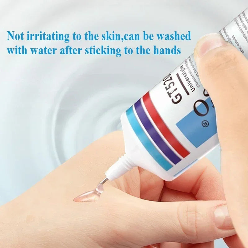 Fabric Glue DIY Cloth Fibre Adhesive Strong Glue Multipurpose Industrial Repair Adhesive Fabric Glue for Clothes Waterproof