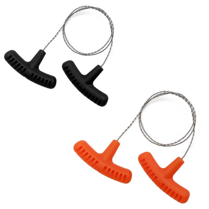 Portable Mini Stainless Steel Wire Saw Rescue Emergency Camping Survival Outdoor Strong Pocket Chain Rope Hand Cable String Saw