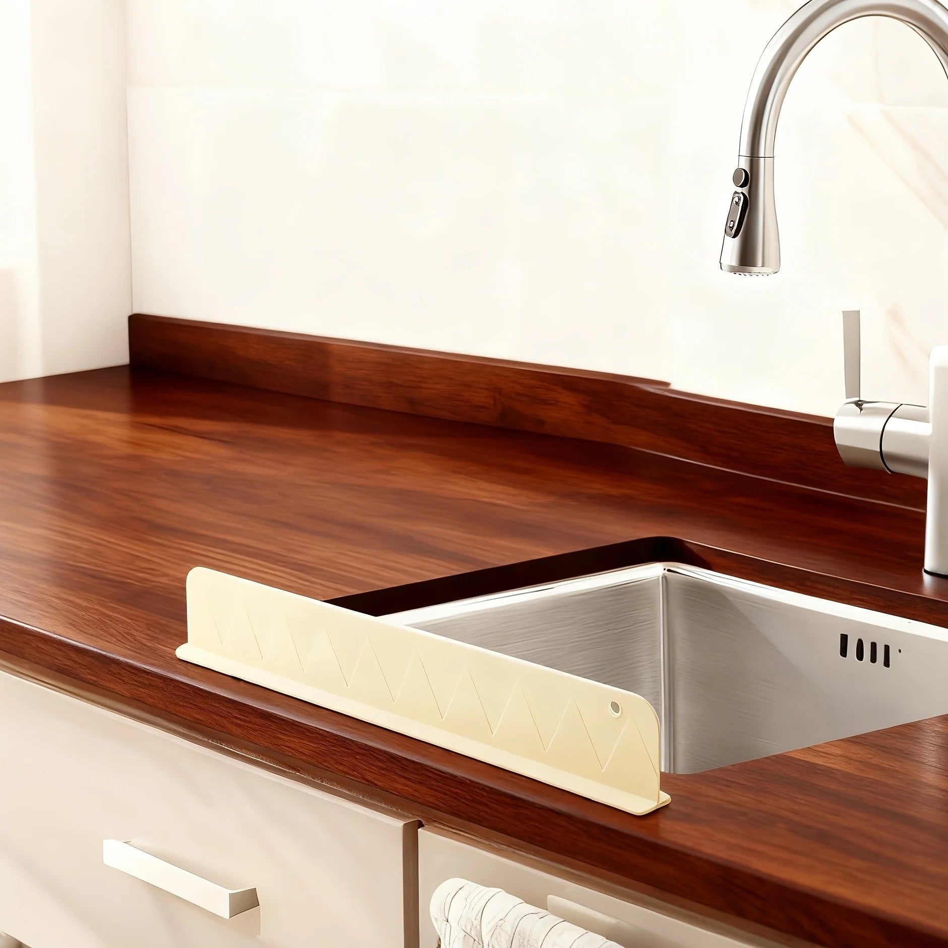 Silicone Sink Splash Guard Strong Suction Slip Easy Clean Block Water Splas Protect Countertop Home Kitchen Restaurant Daily Use