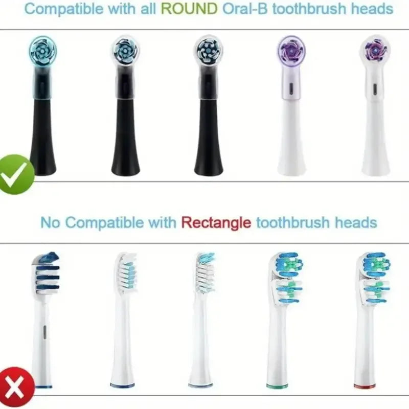Toothbrush Head Dustproof Covers Caps for Oral B Replacement Brush Heads and IO Series Electric Toothbrush Head Protector 4/8PCS