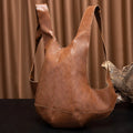 Crazy Horse Soft Leather Beetle Bag Backpack Large Capacity Anti-theft Travel Bag Multifunctional Waterproof Trendy Backpack